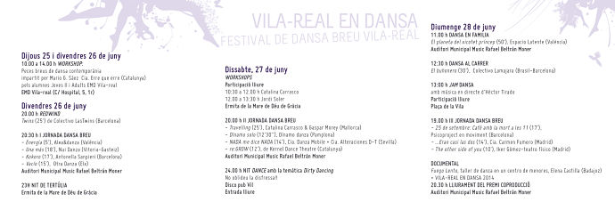 programación vila-real en dansa